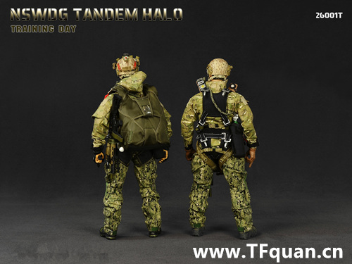 E&S新品 海軍特種作戰研究大隊 串聯高跳低開NSWDG HALO Tandem 官圖