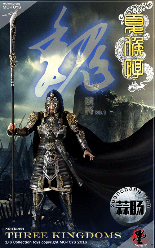墨玩具MOTOYS 三國 - 夏侯惇 可動人偶官圖分享
