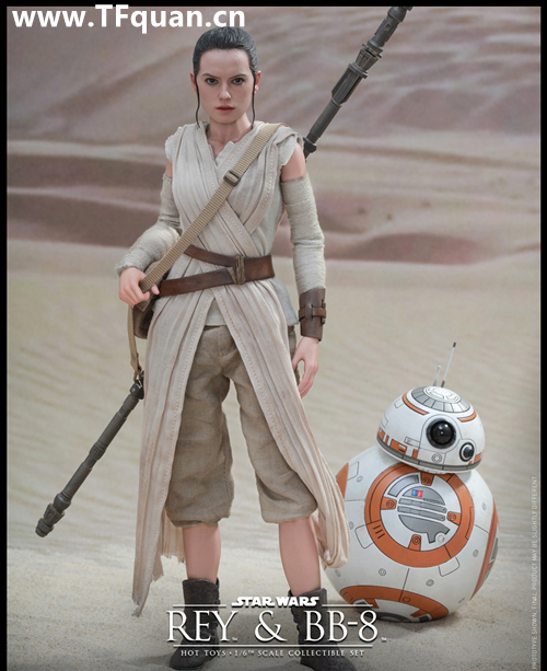 HotToys新品 星球大戰(zhàn)7- MMS336 雷伊Rey 單售版 & MMS337 雷伊+ BB-8套裝
