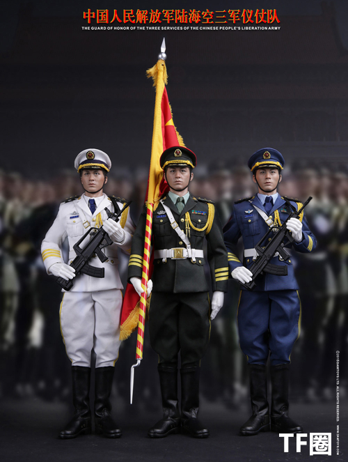 DAMTOYS 中國人民 ***  - 陸海空三軍儀仗隊(duì)