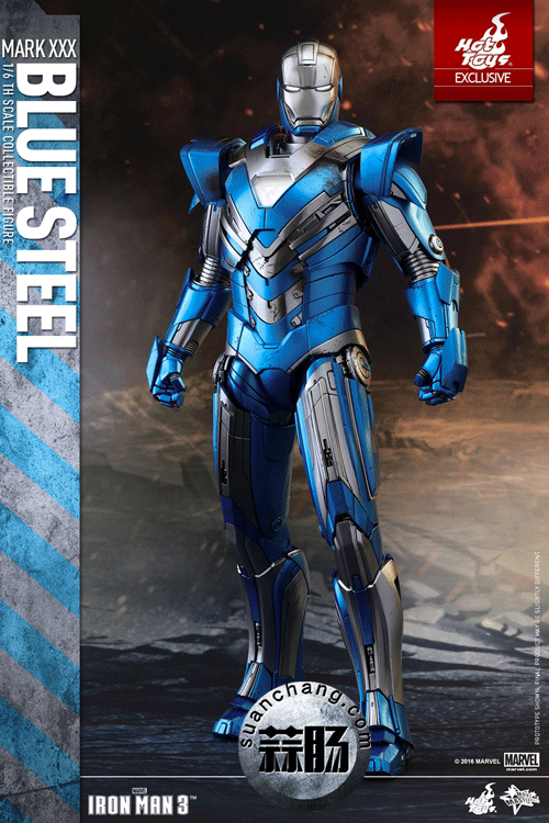 HotToys新品——MMS391《鋼鐵俠3》- MK30藍鋼別注版