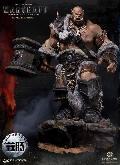  DAMTOYS新品: 史詩(shī)系列 《魔獸》- 奧格瑞姆 28寸精致雕像