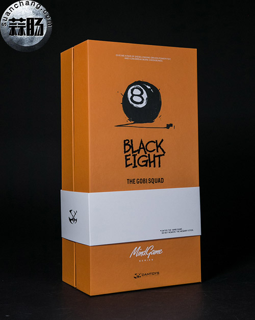 DAMTOYS - MindGame系列第一款1/6可動(dòng)人偶-戈壁小隊(duì)-黑8（弗蘭克?錢伯斯）