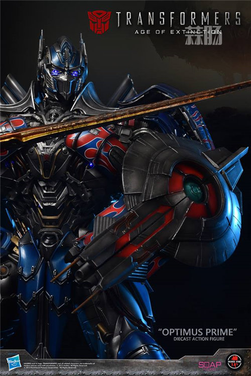 天線反了？肥皂游 x SoldierStory《變形金剛4》20寸可動擎天柱