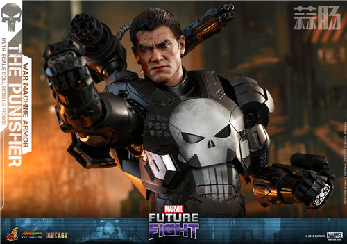 Hot Toys首度推出《漫威：未來之戰(zhàn)》系列 懲罰者 (戰(zhàn)爭機器裝甲) 1:6比例合金珍 *** 偶