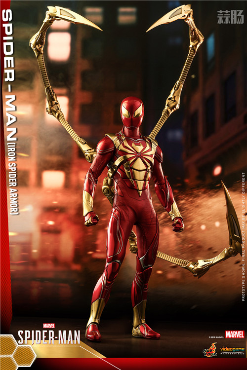Hot Toys推出PS4《漫威蜘蛛俠》鋼鐵蜘蛛裝甲戰衣1:6人偶