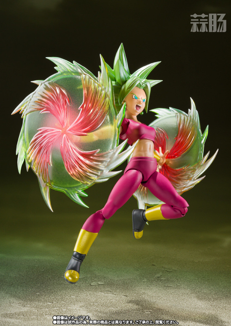 萬代推出SHF《龍珠超》超級賽亞人開芙拉可動人偶