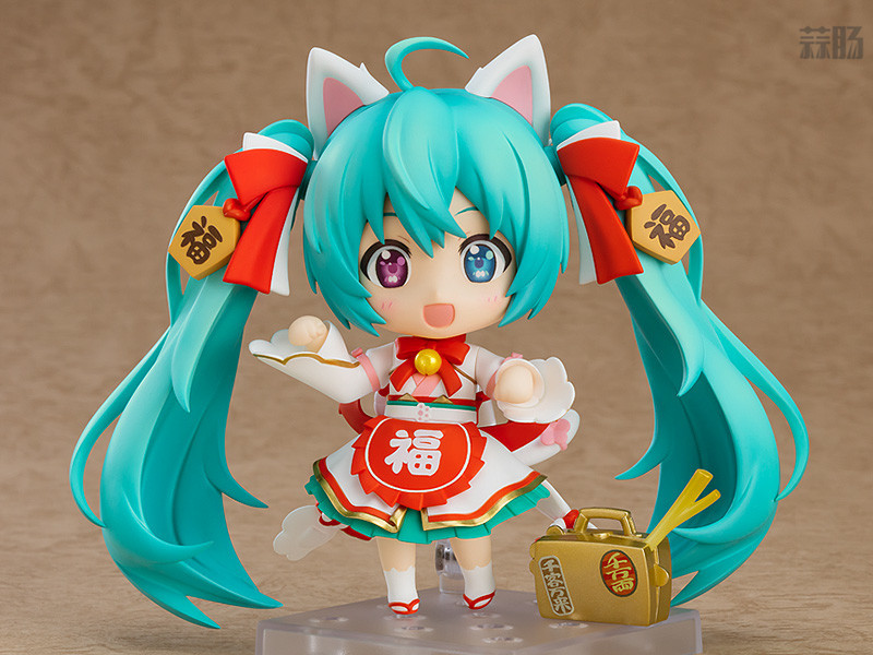 良笑社推出黏土人1777初音未來 招福MIKU Ver.黏土人