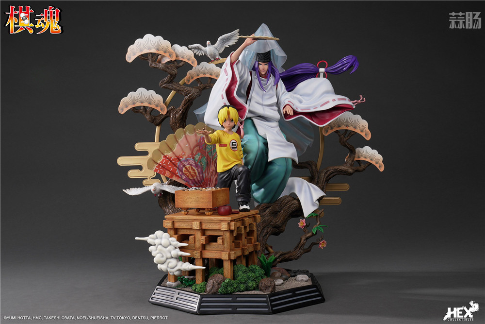 HEX Collectibles推出《棋魂》進藤光&藤原佐為：神之一手 1/6手辦