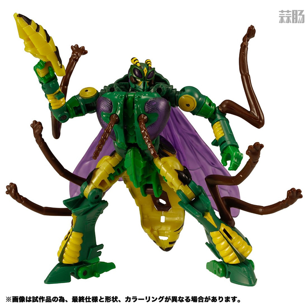 Takara Tomy推出變形金剛王國系列KD-20黃蜂勇士