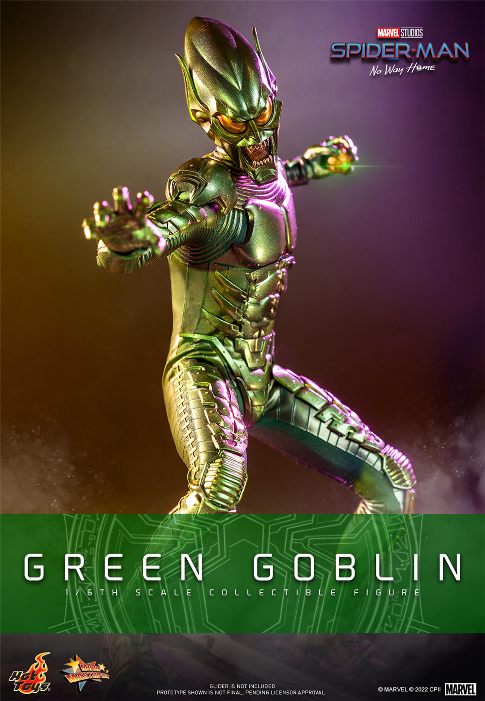 Hot Toys推出《蜘蛛俠: 英雄無歸》綠魔1:6比例珍 *** 偶