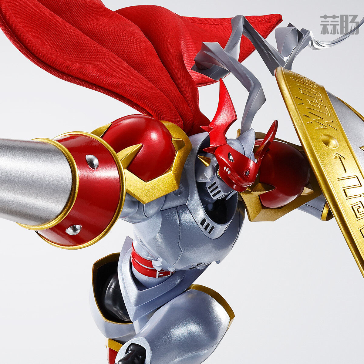 萬代推出SHF《數碼寶貝03》紅蓮騎士獸 -圣騎士重生-可動人偶
