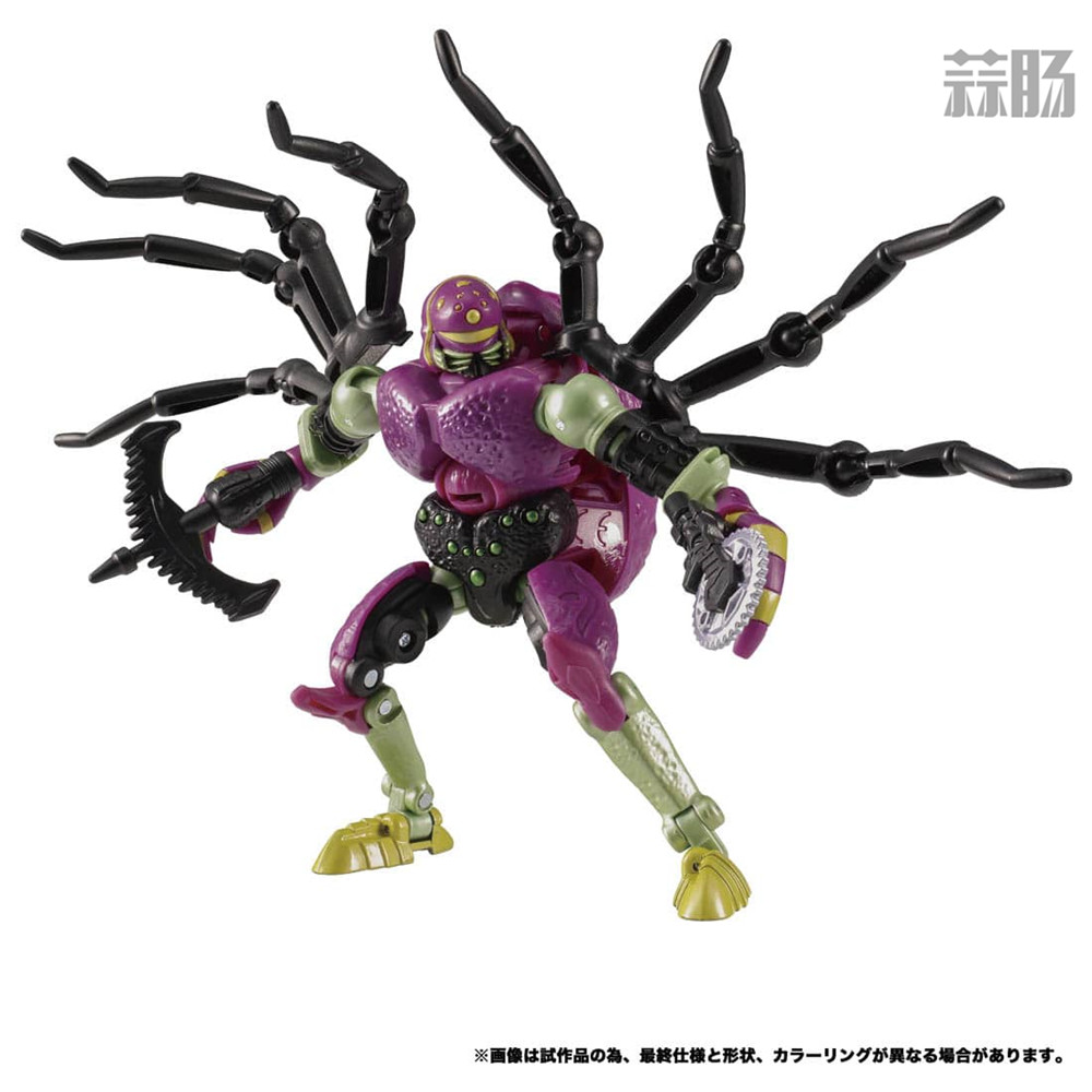 Takara Tomy推出變形金剛 遺產系列TL-11 D級狼蛛勇士