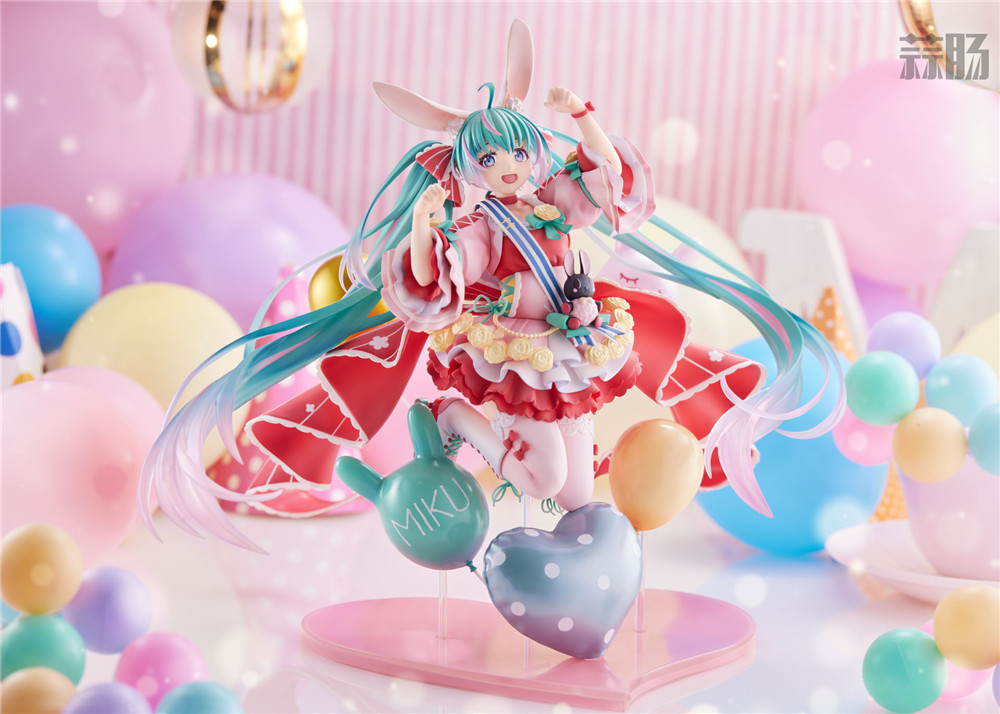 spiritale推出初音未來 生日會2021 ~兔子娘~1/7手辦