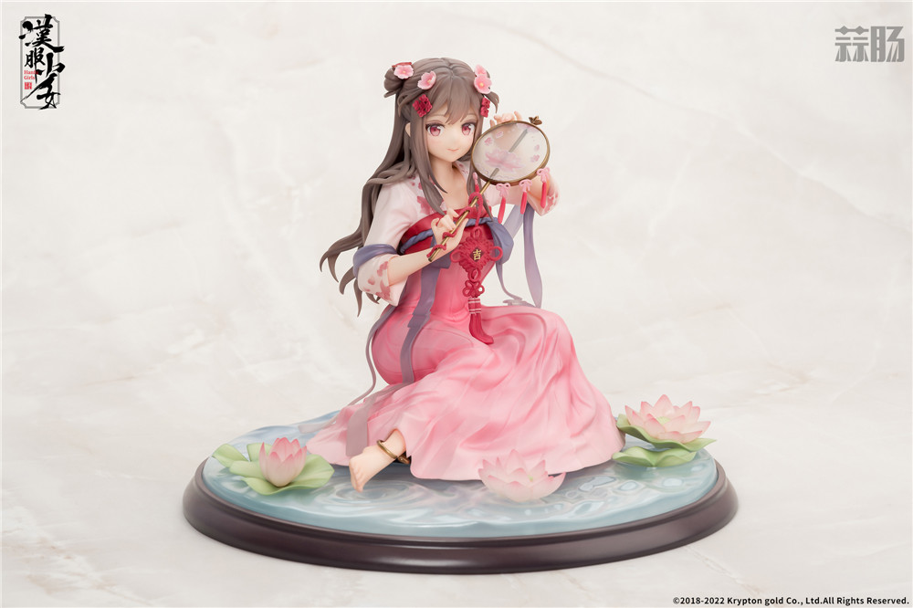 APEX-TOYS推出插畫師Anmi 漢服少女 映水芙蓉 1/7手辦