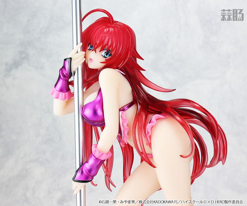 回天堂推出《惡魔高校DxD》莉雅絲 鋼管舞Ver. 紫色 1/7手辦