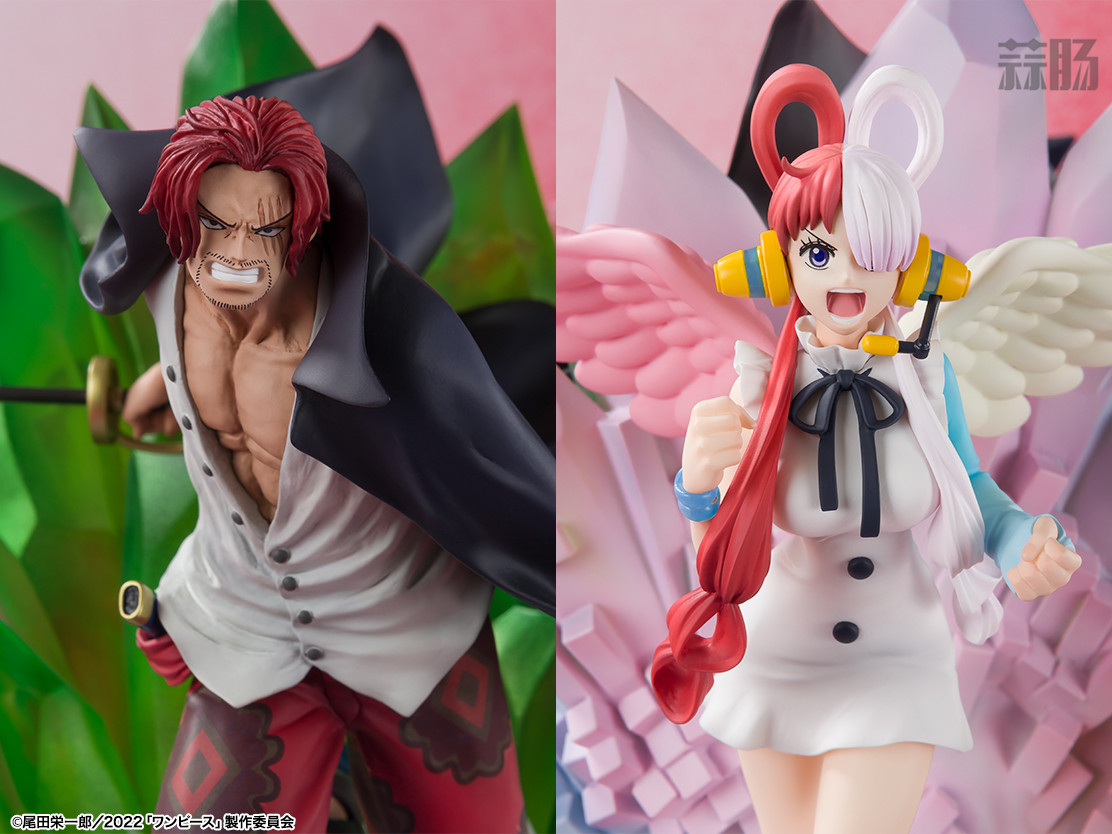 萬代推出FIguarts ZERO[超激戰]《海賊王 紅發歌姬》香克斯與烏塔 手辦