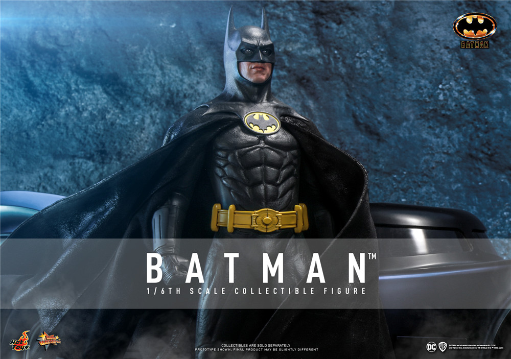 Hot Toys重啟《蝙蝠俠 (1989) 》蝙蝠俠1:6比例人偶與元祖蝙蝠車