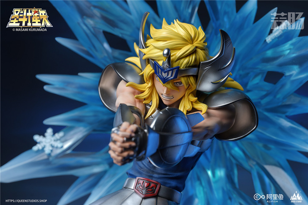 Queen Studios推出《圣斗士星矢》冰河 1/6全身雕像