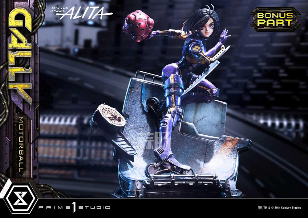 P1S推出PMABA-06S《銃夢(mèng)》加里 機(jī)動(dòng)球1/4雕像