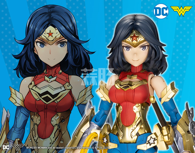 壽屋推出神奇女俠 Another Color 島田文金Ver.拼裝模型