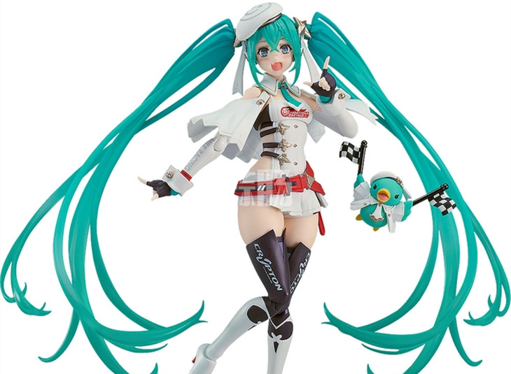 良笑社推出figma“初音未來GT計劃”賽車未來2023Ver. 可動人偶