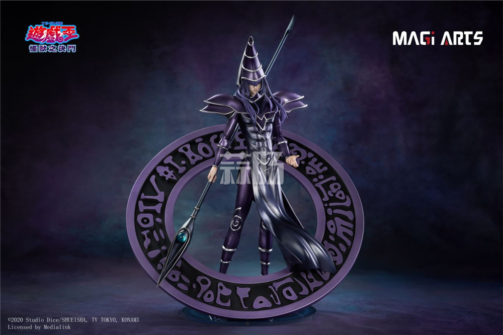 MAGI ARTS推出《游戲王 怪獸之決斗》黑魔導師 電鍍紫色1/6手辦