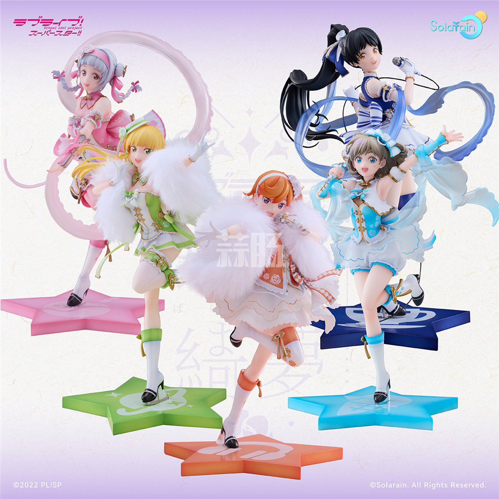 晴時雨推出《Love Live！超級明星！！》Liella！“玫花綺夢”五人組1/7手辦