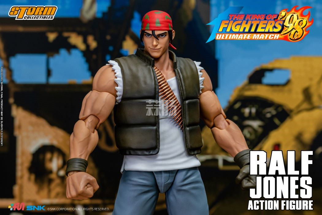 Storm Collectibles推出《拳皇98UM》拉爾夫·瓊斯 1/12可動人偶