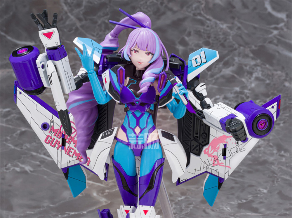 青島社推出VFG《超時空要塞Δ》VF-31J 美云·吉內梅 可動人偶