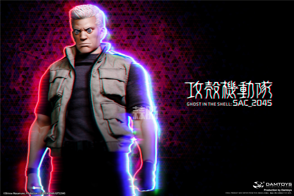 DAMTOYS推出DMS043《攻殼機動隊 SAC_2045》巴特 1/6可動人偶