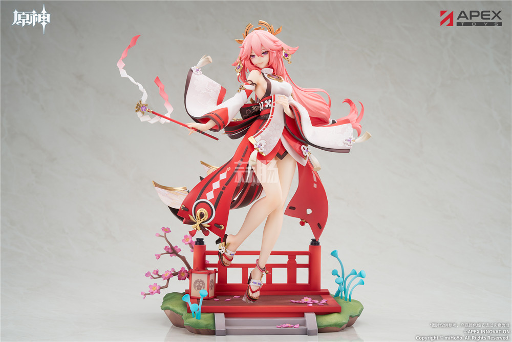 APEX-TOYS推出《原神》八重神子·浮世笑百姿Ver.1/7手辦